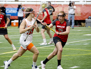 Despite being one of the most decorated players in Syracuse history, attack Michelle Tumolo has still yet to win a Big East championship.