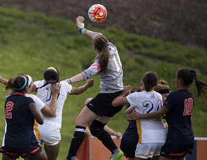 Syracuse goalkeeper Courtney Brosnan made a save in the final seconds of the game to seal a 1-0 victory for SU.