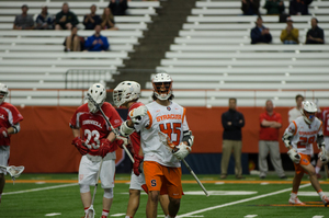 Brendan Bomberry again posed as a potent threat around the crease, this time in SU's dominant home win on Tuesday night. 